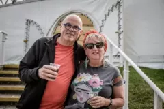 Fans for the Texas performance at Llangollen Pavilion (photo: Desh Kapur Photography/CUFFE & TAYLOR)