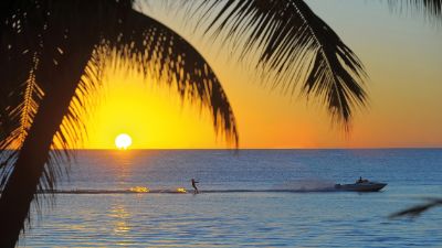 Mauritius surfer