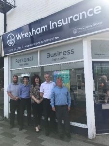 Wrexham Insurance team