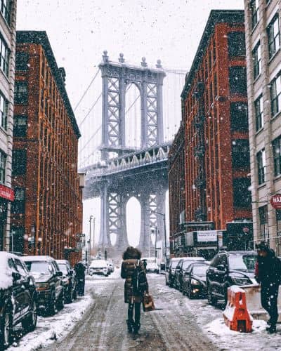 New York in winter