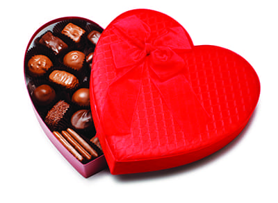 Valentine chocolates