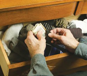 cash-sock-drawer