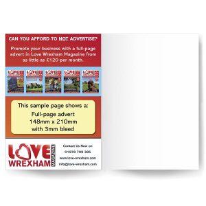 Inside front cover advert