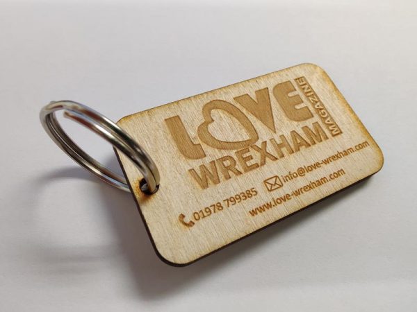 Love Wrexham Keyring