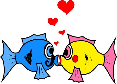 fish kisses