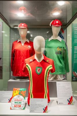 Football Shirts in Wrexham Museum