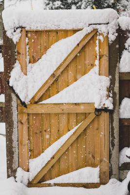 IsoElegant Photography - snowy gate