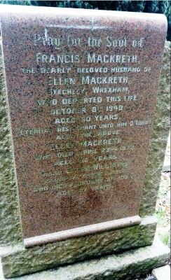 Mackreth Grave