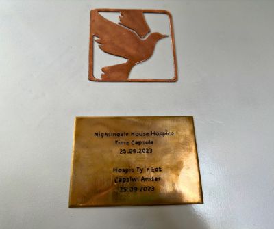 Nightingale time capsule plaque