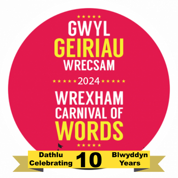 2024 Wrexham Carnival of Words logo