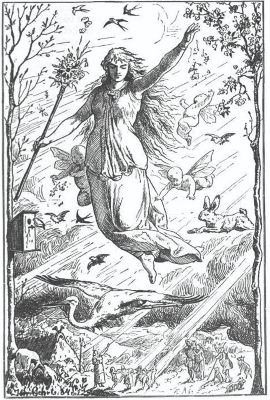 Goddess Eastre by Johannes Gehrts