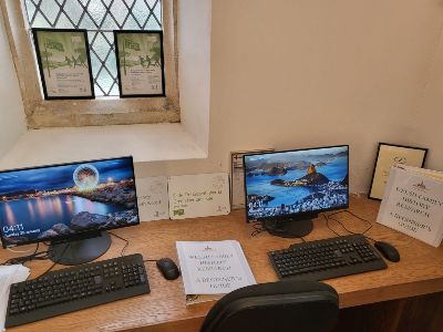 Wrexham Cemetery guide books and computer access