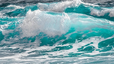 Sea waves in Brazil