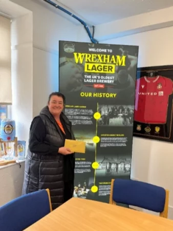 Wrexham Recognition Award winner Stephanie Butterton