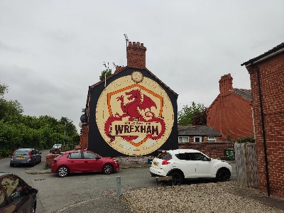 Welcome To Wrexham Mural, Crispin Lane, Wrexham