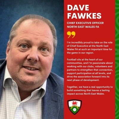 Community Sport, Football and Local Services in Focus Across Cefn Mawr - Dave Fawkes, Chief Executive Office of North East Wales FA