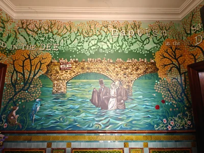 Mural - Pontcysyllte Chapel Tearoom Mural Celebrates Trevor’s History