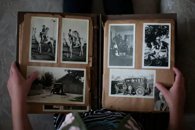 Family scrapbook - Preserving Family Stories and Heirlooms for Future Generations