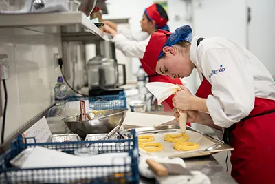 Coleg Cambria student Rya Smith FutureChef finalist