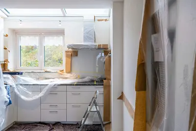 Kitchen under renovation - 4 Great Home Upgrades That'll Make Your House More Comfortable