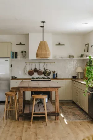 Beautiful renovated rustic-feel kitchen - How to Personalise Your Kitchen
