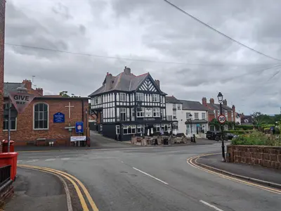 12. Turn left at the Raven