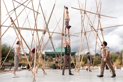 Brilliant Bamboo by Nat Willat - Spirit Fest Wrexham 2026Free International Dance & Circus Arts