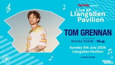 Tom Grennan at Llangollen Pavilion - Live at Llangollen Pavilion: Stars Join Tom Grennan & Rhiwabon Sports
