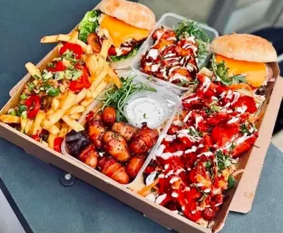 A Croes Howell sharing platter