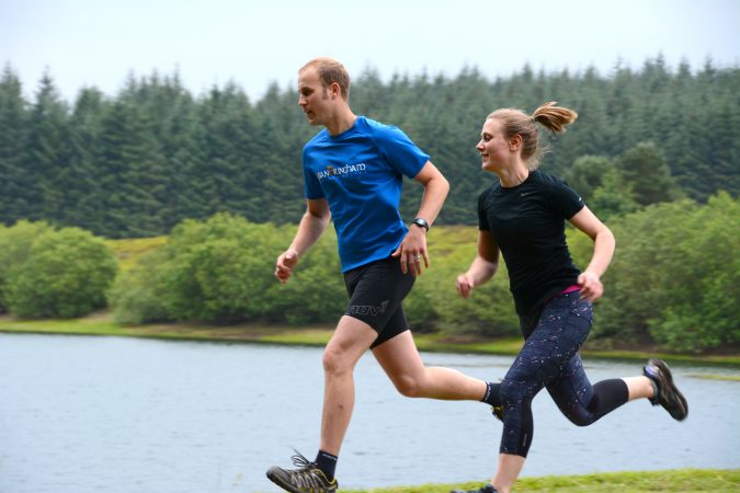 Runners at Llandegla - Oneplanet Adventure - Where Every Family Adventure Begins