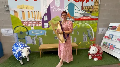 Discover The Harp Brings a Beginner Workshop to Tŷ Pawb