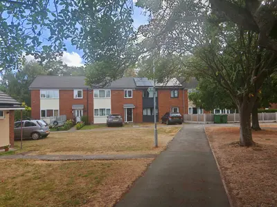 Housing estate in Penley - Walk of the Month: The Penley Eastern Loop