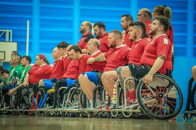 Wales wheelchair rugby league squad at the 2026 Celtic Cup – 10,000 for Cymru: Wales Wheelchair Rugby League Launches World Cup Appeal