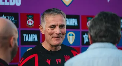Phil Parkinson interviewed on Wrexham's summer tour of the USA - image by Christian Coletti - Wayne's World: The Season Starts Now