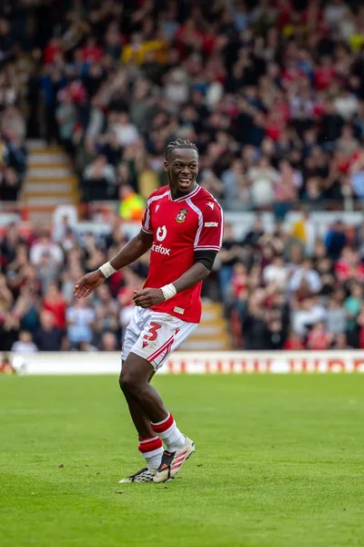 Wrexham’s Jacques Ekomié on the pitch against Southampton – Wrexham AFC September Review: Millwall, Southampton and a Big October Ahead