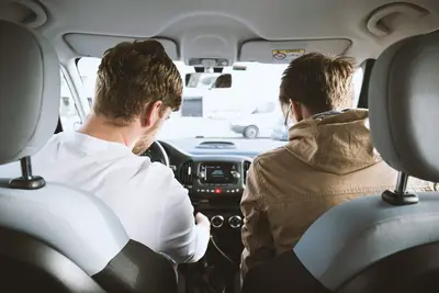 Learner driver and passenger preparing to set off - Practical Steps for Learning to Drive